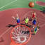 Mini ballon de basketball 7 pouces GoSports avec pompe de qualité supérieure