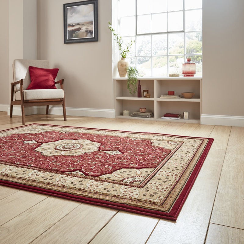 Heritage area rug Machine Woven Red, Rectangle 280 x 380cm
