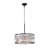 5 - Light Crystal Drum Chandeliers