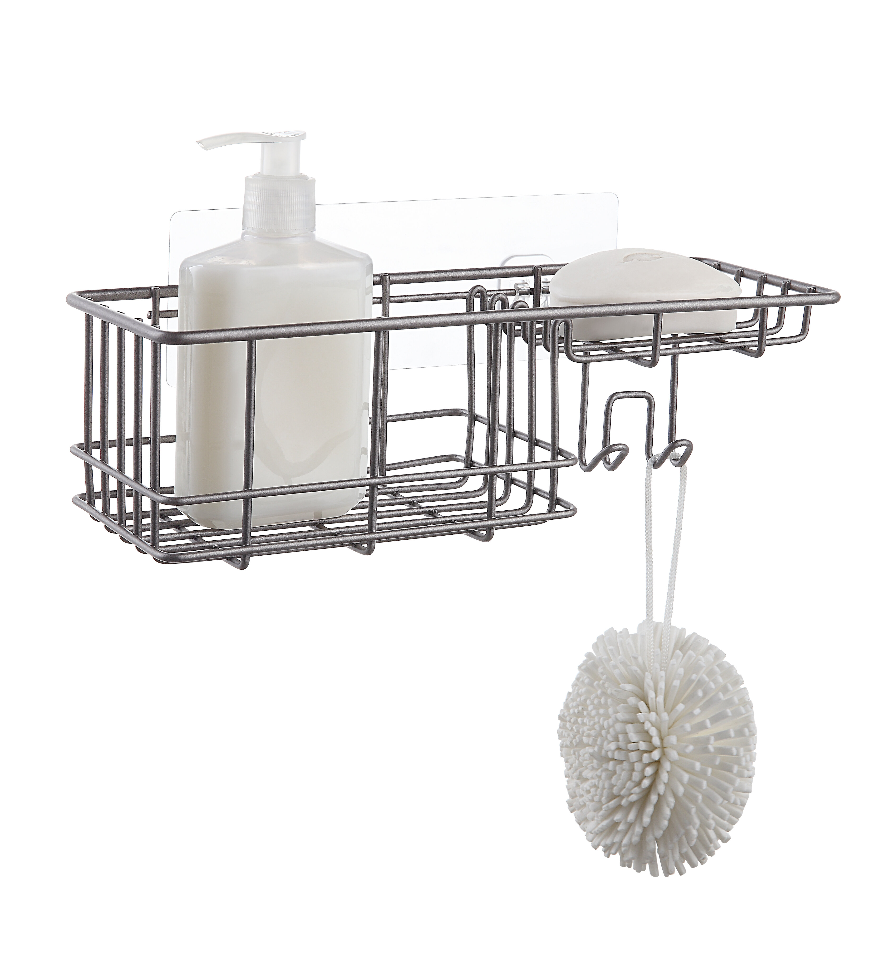 Rebrilliant Dupre Suction Stainless Steel Shower Caddy & Reviews