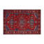 Tapis d'intérieur et d'extérieur rouge Persian-688878752
