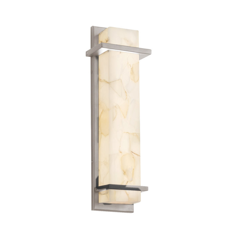 Asae Armed Sconce, Brushed Nickel