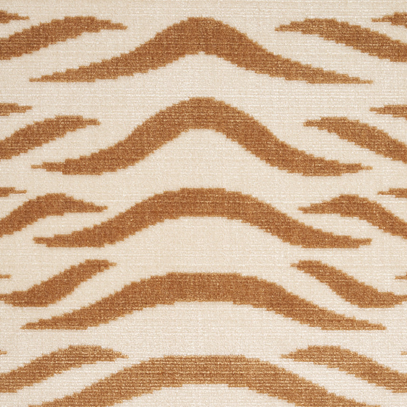 Tissu en velours Sabi Tiger, Chameau