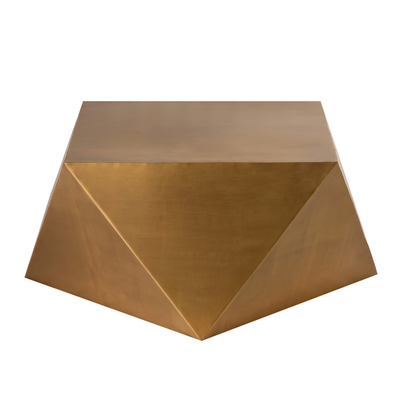 Dimitri Coffee Table, Brass