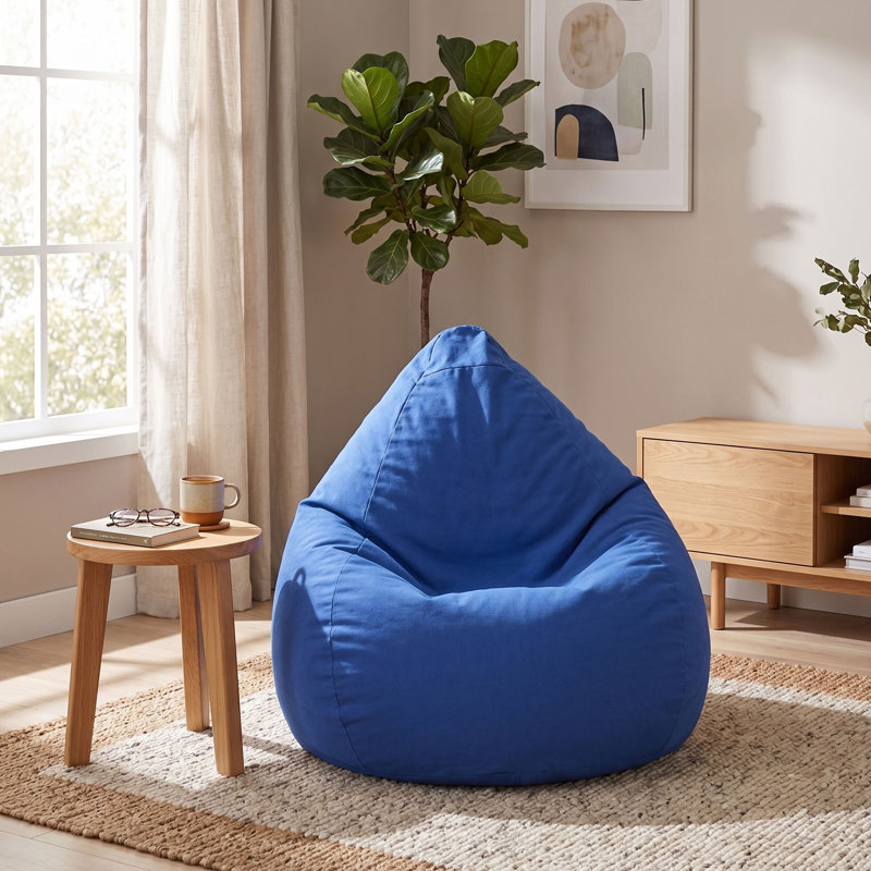 Coquille de siège en microfibre Breeze, Polyester bleu royal