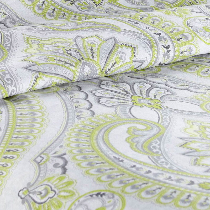 Ensemble de draps South Melody Linens Pure, Grand, Damas mélodie, Green