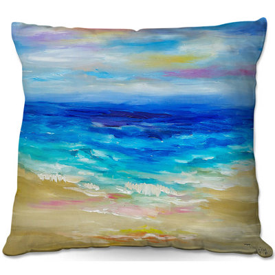  Coussin Couch Waves Abstract III