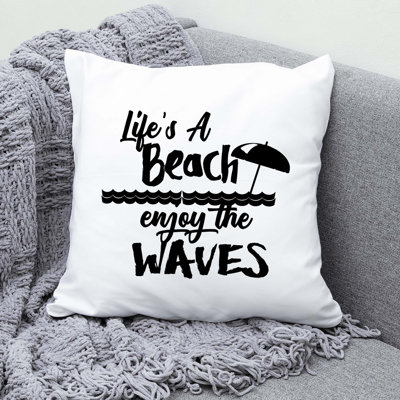 Nautical Sea Life_58 - Coussin décoratif inclus
