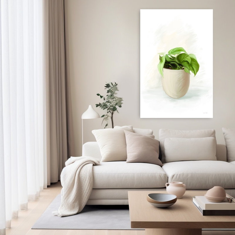 «Everyday Plants I», plante contemporaine, H 60 po x l 40 po