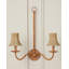 Bell Whitewashed Chandelier Shade-1823978097