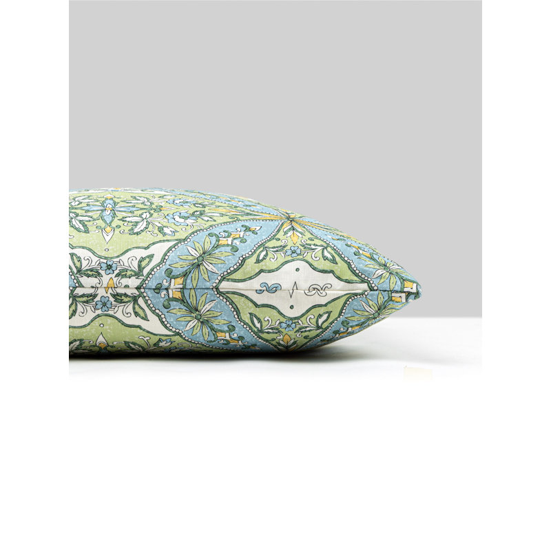 PROVENCE PILLOW, Aqua Meadow Provence, Square 22"