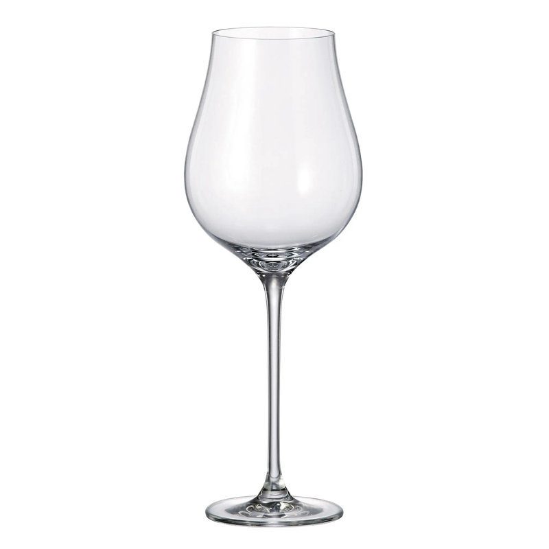 Bianney Crystal Wine Glass Set, 14 fl oz