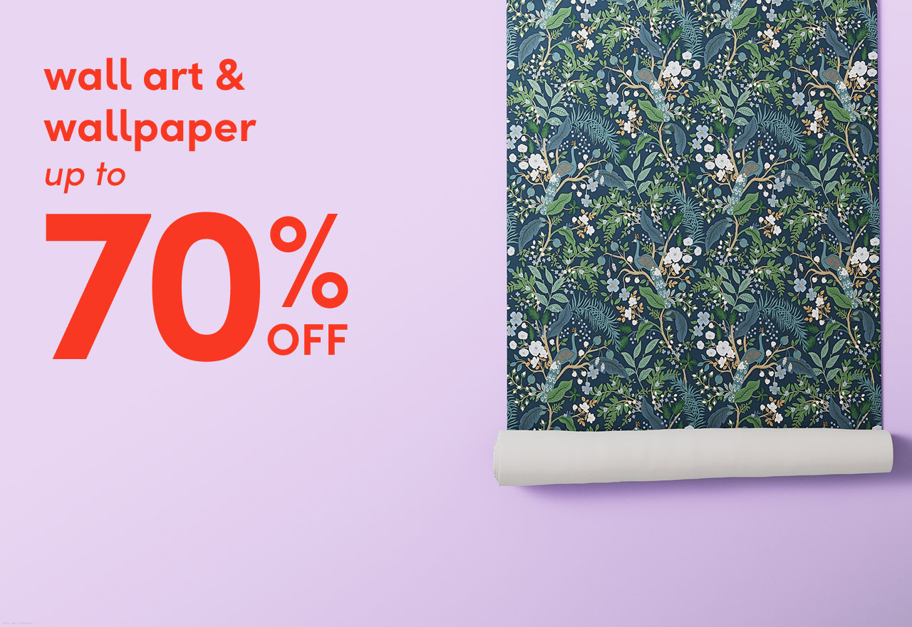 wall art & wallpaper sale