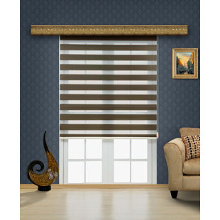 Rideau semi-transparent et occultant Zebra