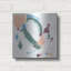 Art mural en métal luxueux «Jade Mobile 2» par June Erica Vess, 12 po x 12 po-668254286