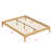 Solid Dry Bamboo Wood Platform Bed Frame-1001630937