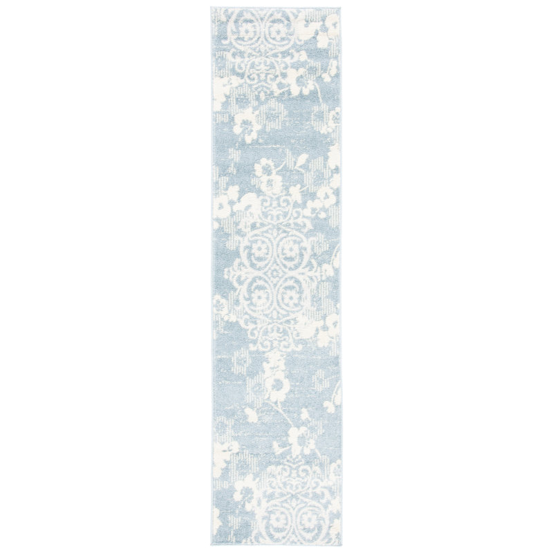 Adiza Performance Floral Rug, Runner 2'2" X 9'