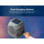 Haut-parleur solaire imperméable Bluetooth Rock Party pour jardin