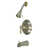 Brushed Nickel/Polished Brass
