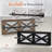 Wall Mounted Wooden Rustic Farmhouse Towel Rack-85637356