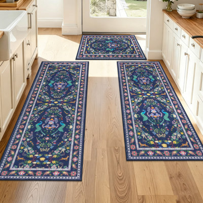 Machine Washable Non-Slip Kitchen Mat