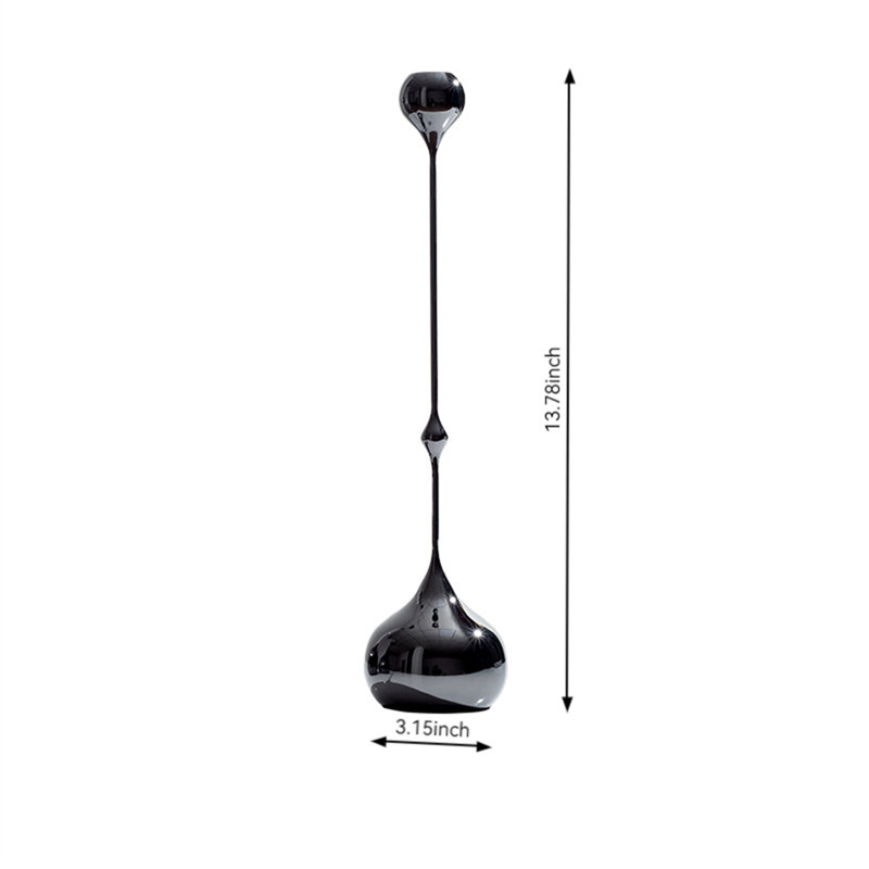 6.3'' H Metal Fireplace Candlestick