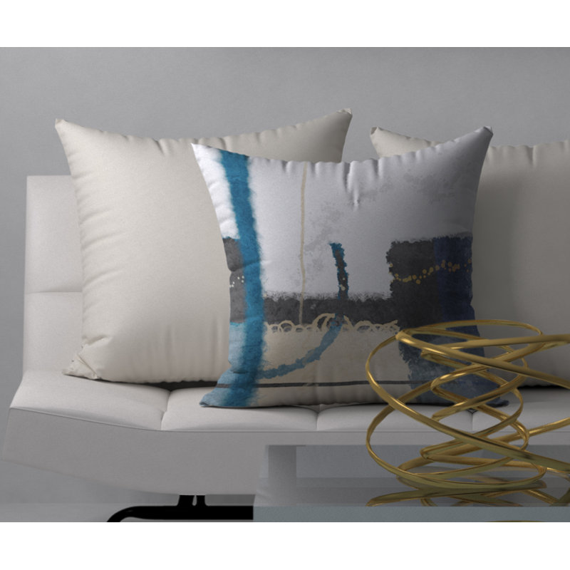 Housse de coussin carrée/très belle, 18 po x 18 po