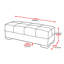 Causeuse convertible avec rangement Collection