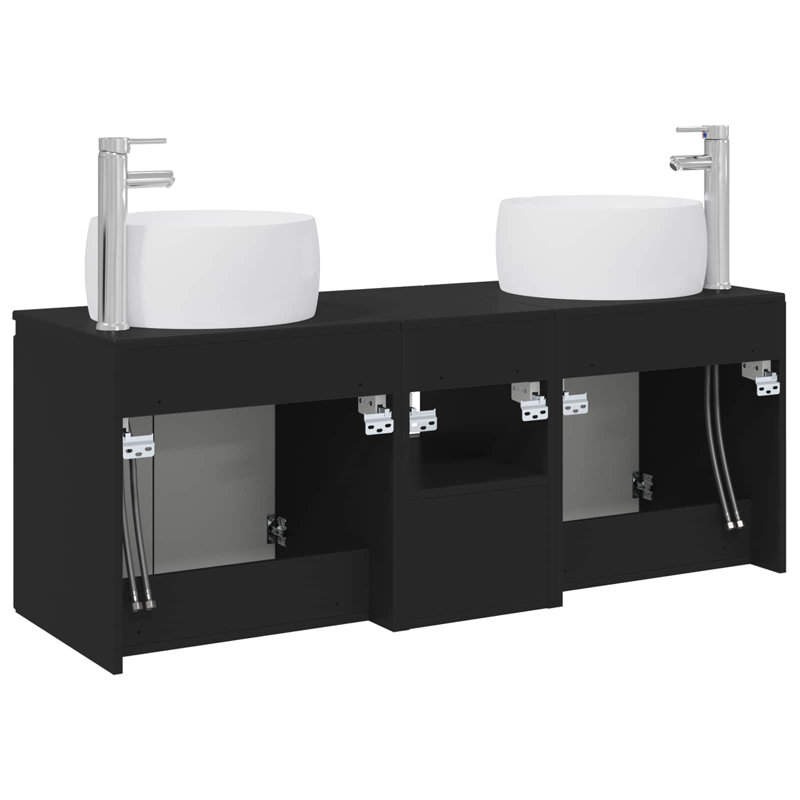 Bathroom Furniture Suite, Black