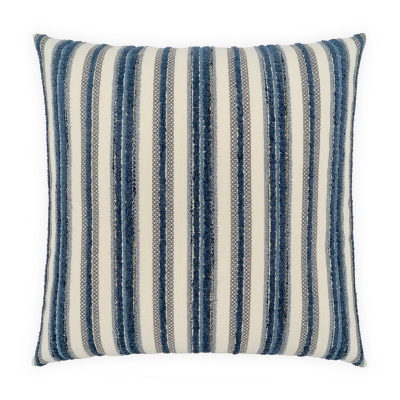 Nazarene Throw Pillow, Blue, 22"H x 22"W
