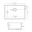 23.375'' L Single Bowl Fireclay Kitchen Sink-9079425