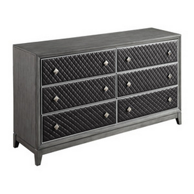 Commode double l 6 tiroirs Randahl