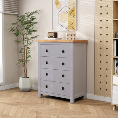 Millsaps 70 cm W Chest of 4 Drawers