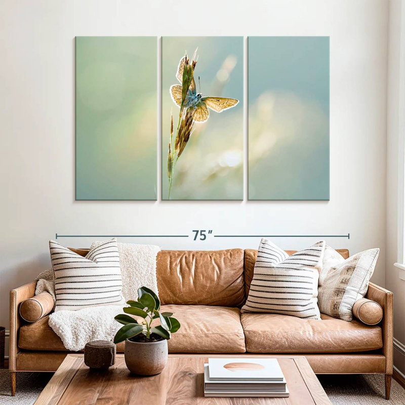Brampt Icarus Butterfly, 42" H x 65" W