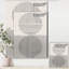 Minimal Geometric Lines and Circle VI - Impression sur toile tendue-55232223