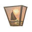 Sailboat 2 - Light Flush Mounted Sconce