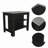 Kitchen Island, Four Legs, Three Shelves-129455848
