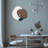 Elegant Decorative Metal Wall Clock, 19.7 x 19.7 inches | 100% Metal Construction (Thickness: 0.04 inches) | Modern Design for Living Room & Office, Durable and Stylish Home Décor-1995783245