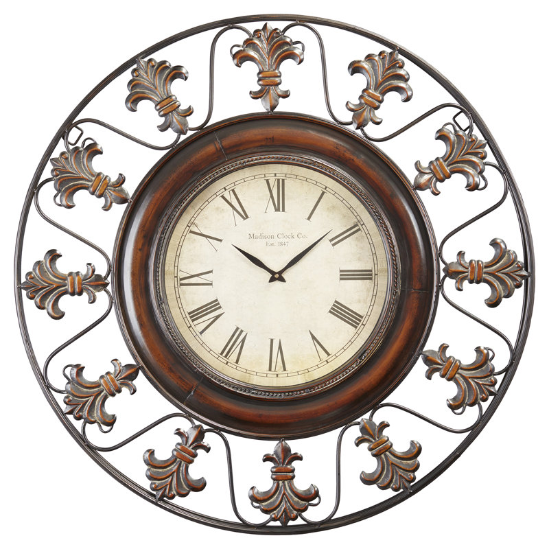 Metal Wall Clock