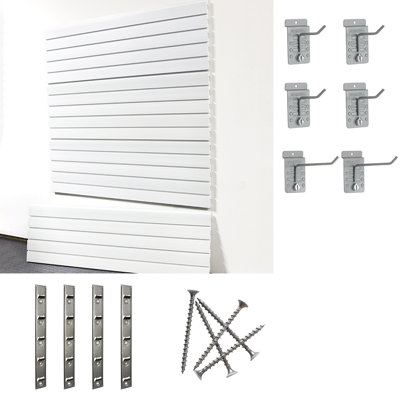 Slatwall Medium Heavy Duty Starter System