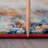Abstract Red/Blue/Gold Colorful Indoor Area Rug-1079594968