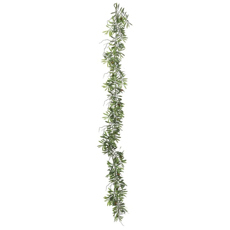 72'' in. Faux Olive Garland