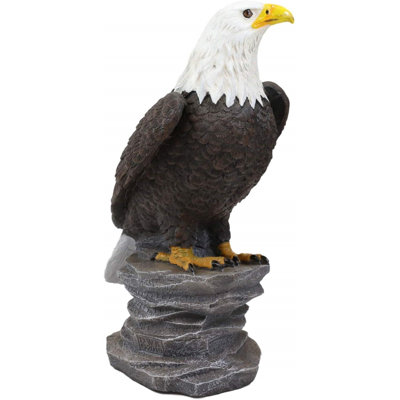 Eagen réaliste majestic s’asseoir on falaise rock usa national emblème eagles,, une maison de terrasse décoration de terrasse american