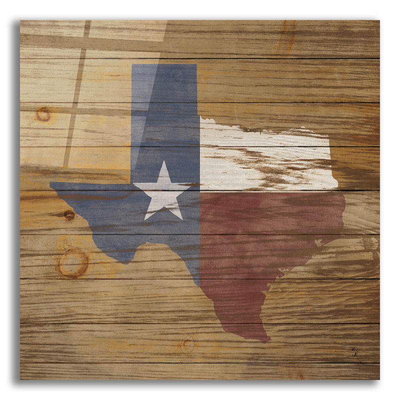 «Lone Star» par Sarah Adams, H 12 po x l 12 po x P 0,13 po