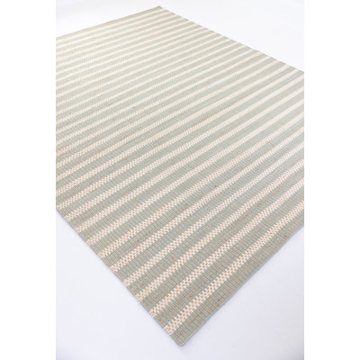 Jute & Wool Striped Rug