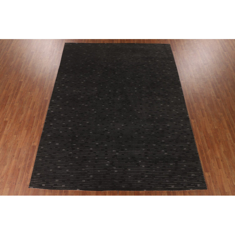 Tapis rayé népalais 9 x 12