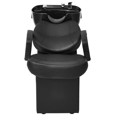 Backwash Barber Chair ABS Plastic Shampoo Bowl Sink Unit Station Spa Salon Equipment