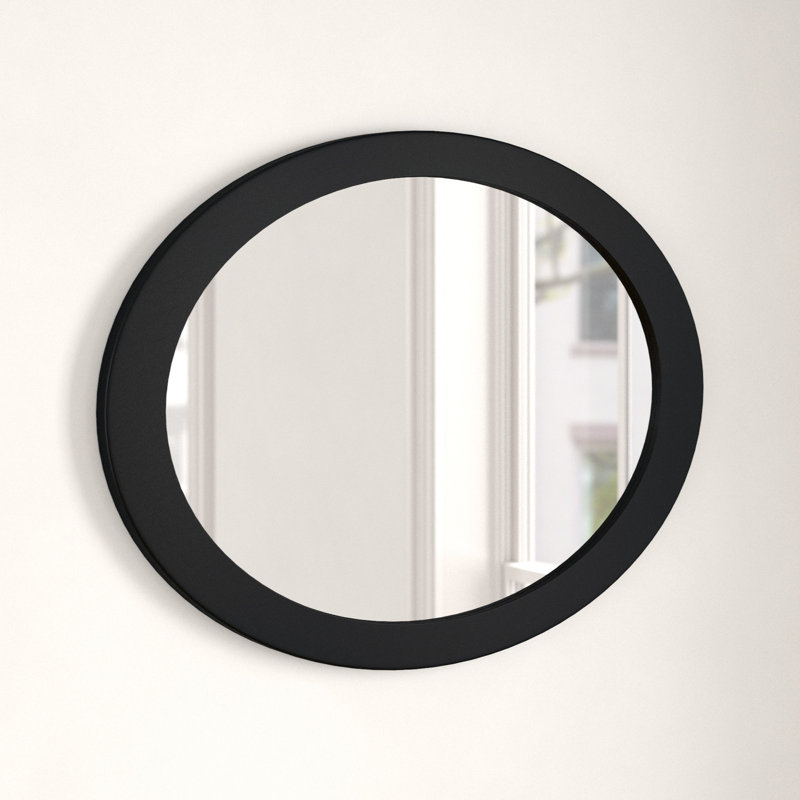 Stalter Wall Mirror, Black