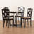 4 - Person Four Leg Dining Set-1585137603
