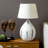 Whitewash Resin 24 inch Table Lamp